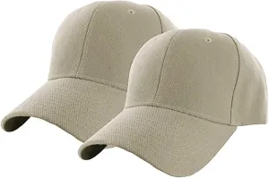2Pcs Snapback Trucker Baseball Hats Mesh Back Adjustable Blank Caps for Men Women