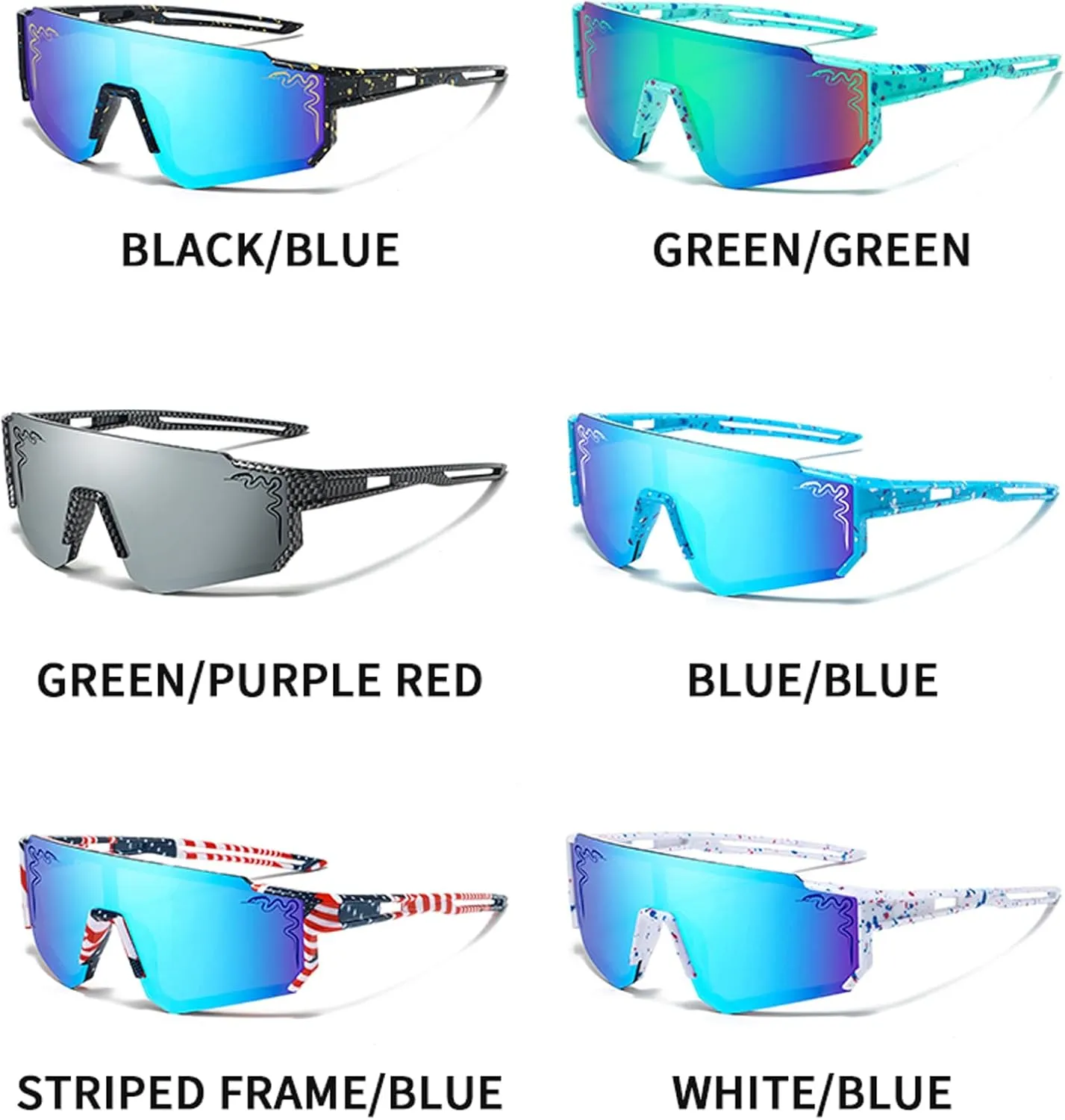 3 Pairs Age 5-16 Youth Boys Girls Sunglasses Kids Baseball Shades Softball Cycling Glasses Teen Narrow Face