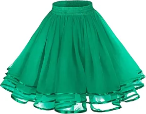 A-line Skater Versatile Women's skirts for women trendy Stretchy Mini Skirts Flared Casual Skirt Black A Line Pleated Skirt