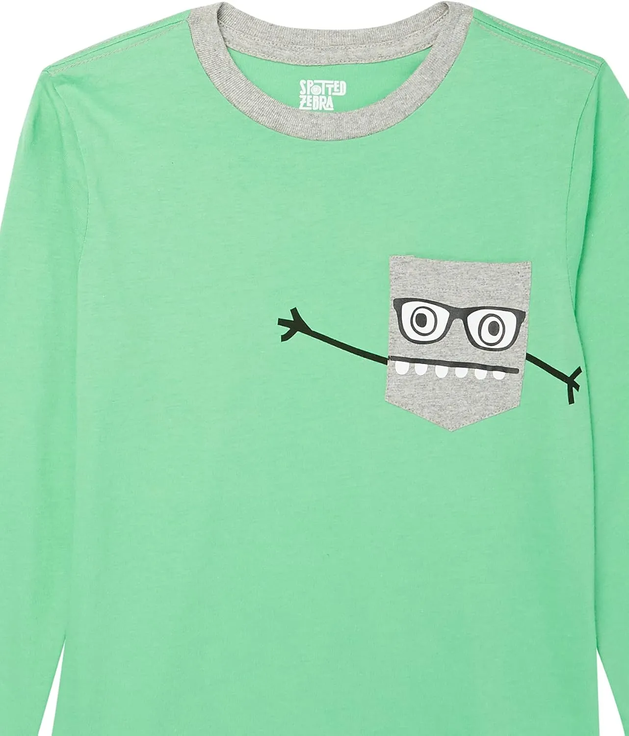 Amazon Essentials Boys and Toddlers' Long-Sleeve T-Shirts, Pack of 5