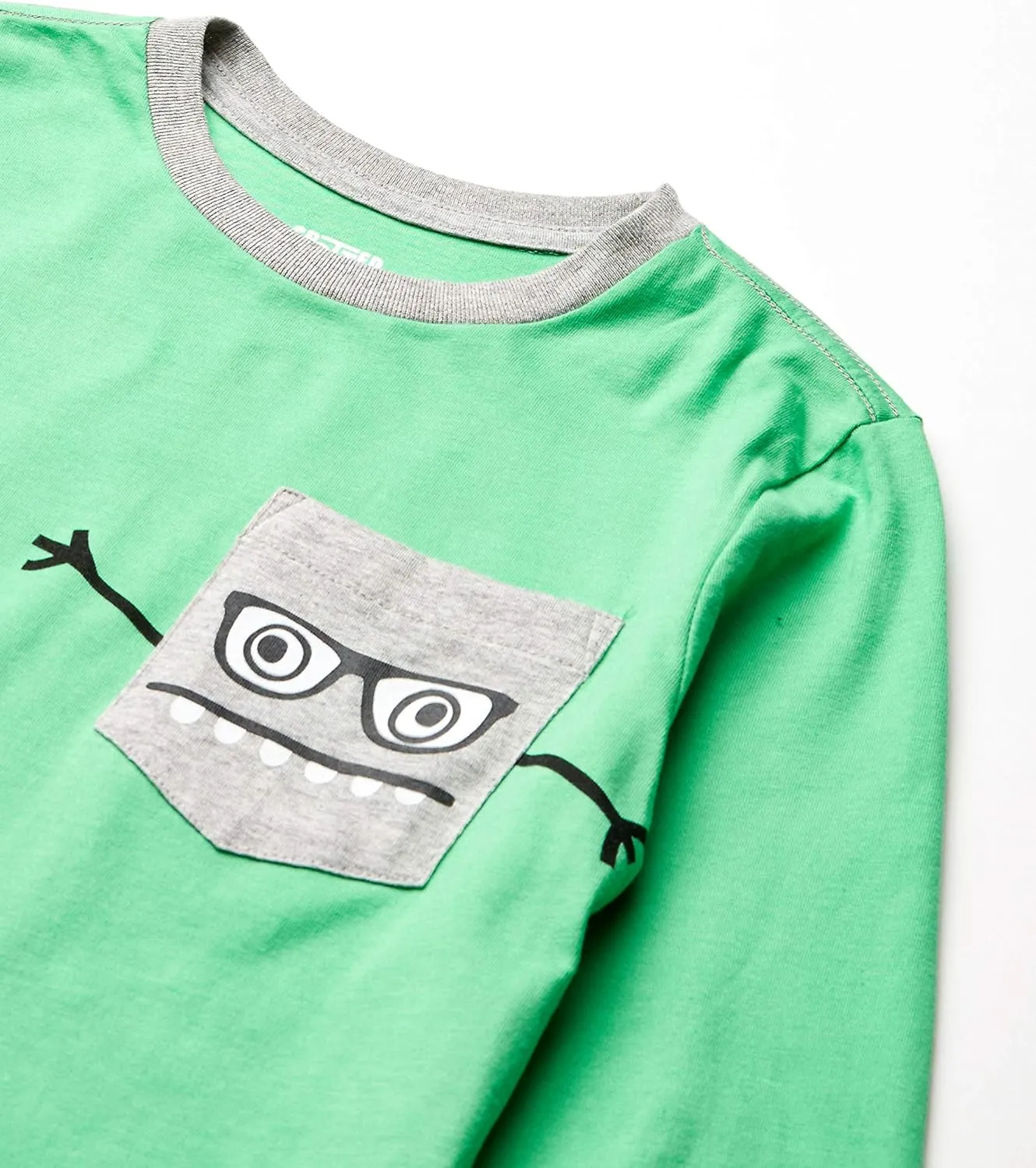 Amazon Essentials Boys and Toddlers' Long-Sleeve T-Shirts, Pack of 5
