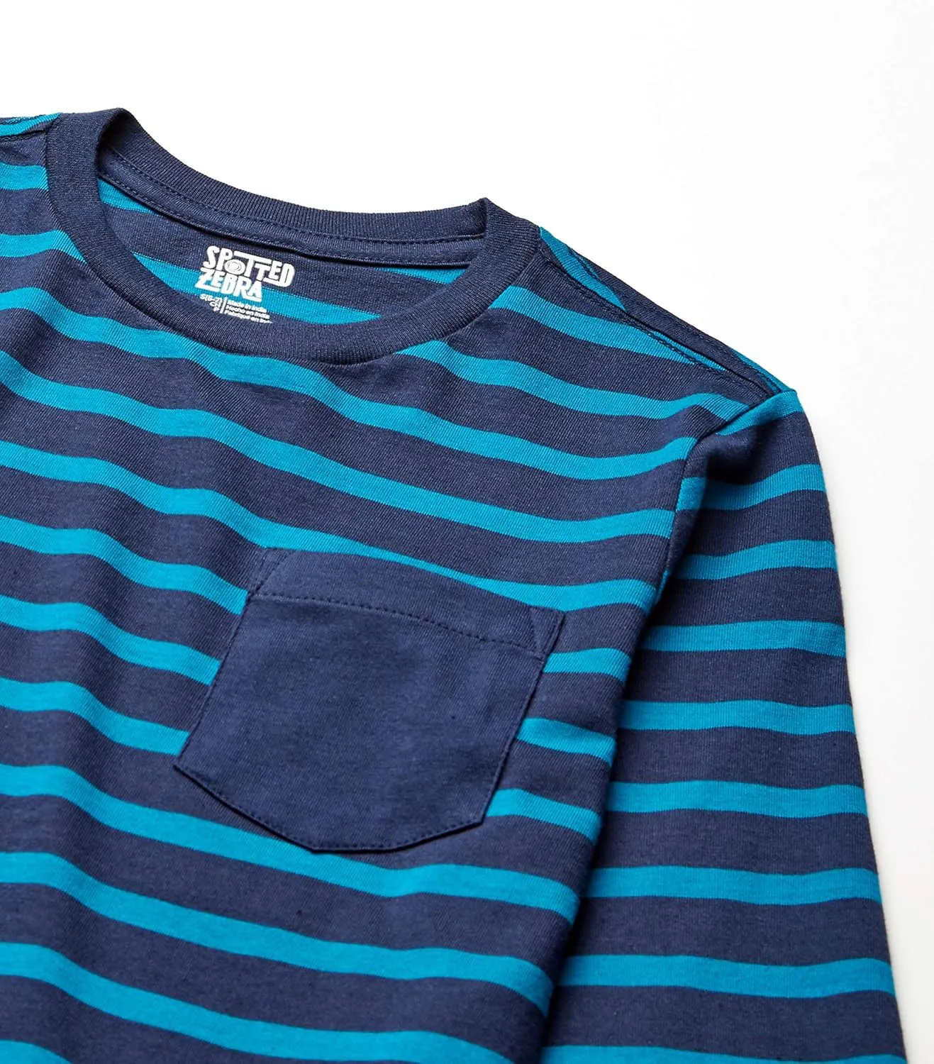 Amazon Essentials Boys and Toddlers' Long-Sleeve T-Shirts, Pack of 5