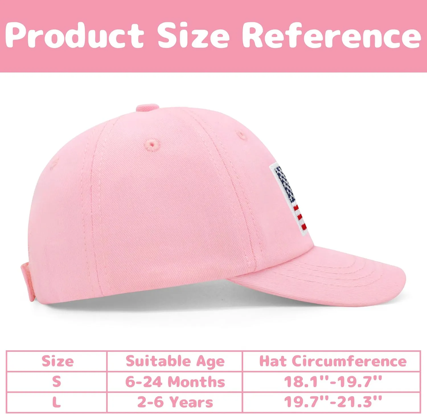 Baby Baseball Cap Toddler Baseball Hat American Flag Hat Infant Hat Baby Ball Cap Kids Baeball Hat Toddler Trucker Hat