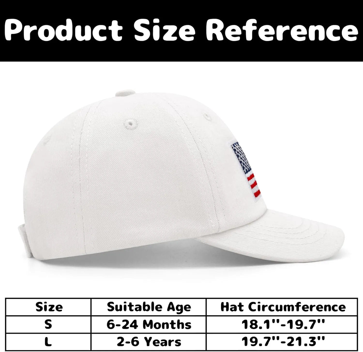 Baby Baseball Cap Toddler Baseball Hat American Flag Hat Infant Hat Baby Ball Cap Kids Baeball Hat Toddler Trucker Hat