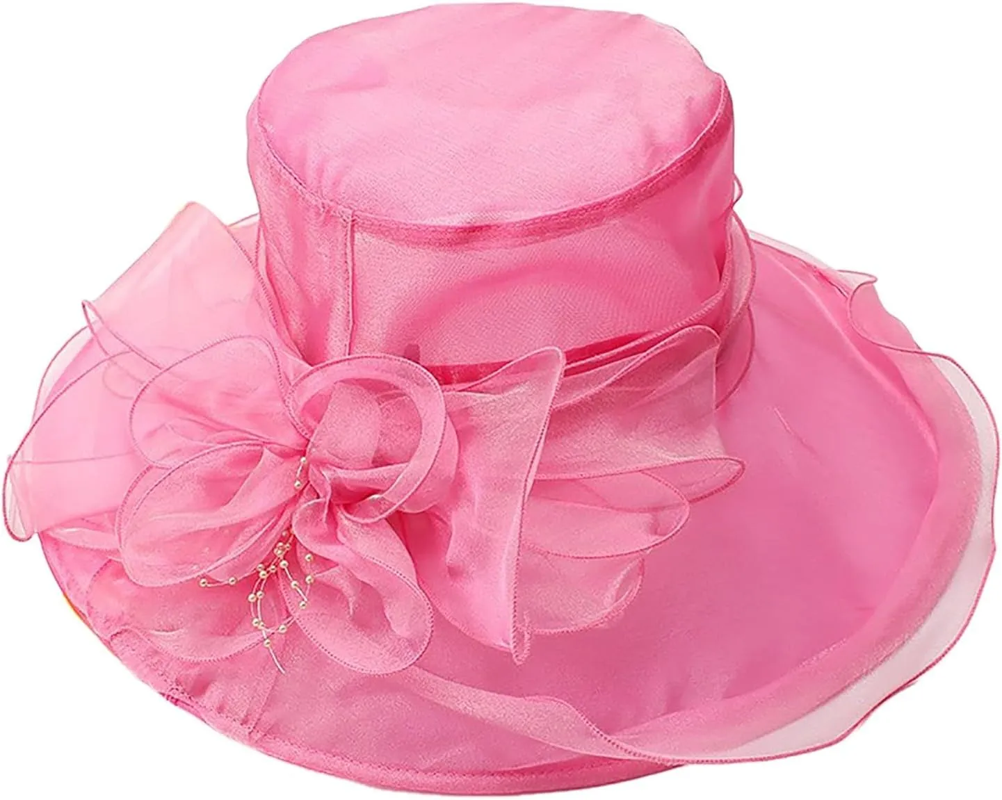 Beach Sun Hats for Women Universal Flower Mesh Straw Hat Comfortable Soft Floppy Summer Hat Foldable Roll Up Cap