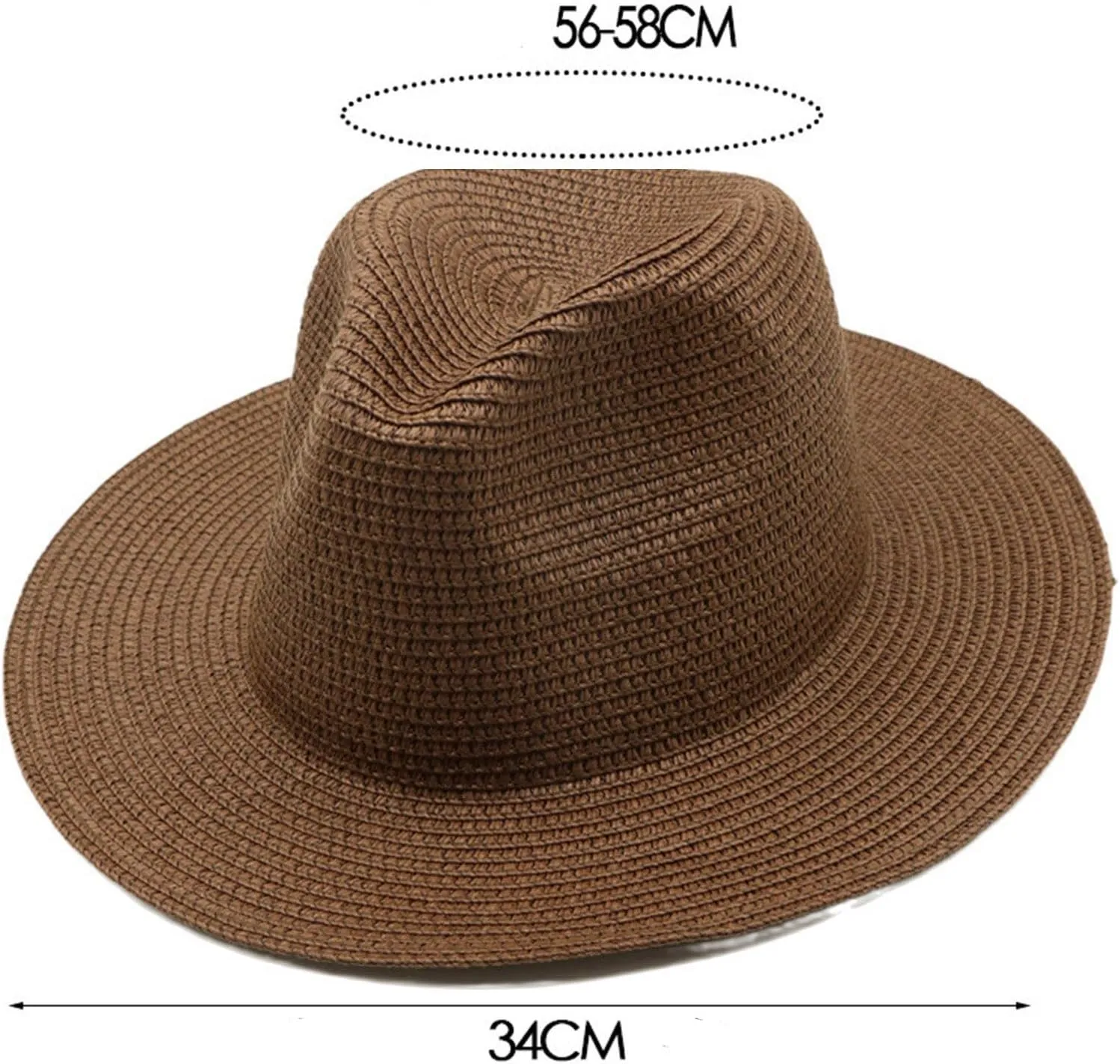 Beach Sun Hats for Women Universal Wide Brim Convenient Soft Floppy Summer Hat Foldable Roll Up Cap