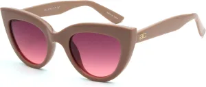 BLUE CUT Women Polarized Sunglasses Trendy Vintage Classic Style UV-400 Protection