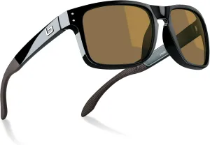 Bnus italy made classic sunglasses corning real glass lens w. polarized option