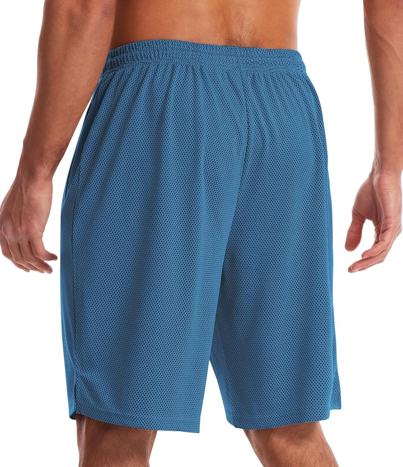CANGHPGIN Mens Athletic Wear Mesh Basketball Shorts with Pockets, Quick Dry Gym Shorts 9 inch Running Workout Shorts for Men