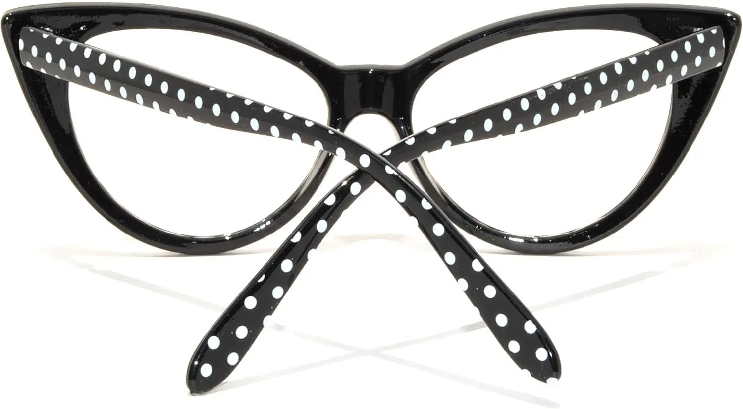 Cateye Sunglasses for Women Classic Vintage High Pointed Winged Retro Design