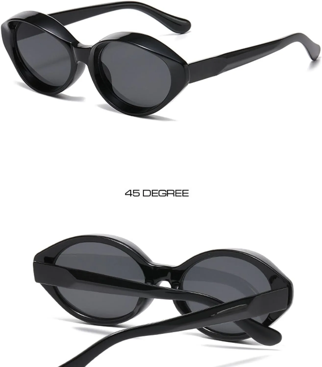Classic Luxury Round Sunglasses Vintage Punk Style Uv400 Outdoor Driving Popular Fashion for Men and Women