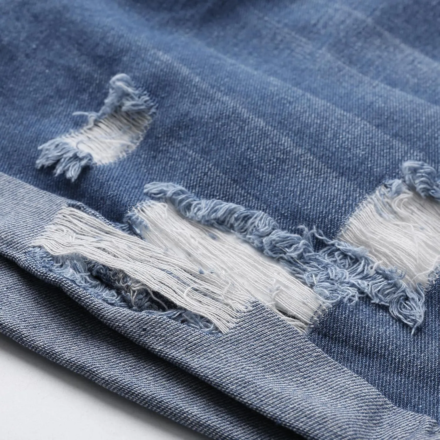 Denim Shorts for Women Stylish High Waisted Jean Shorts 2024 Summer Hem Distressed Short Jeans Causal Comfy Jean Shorts