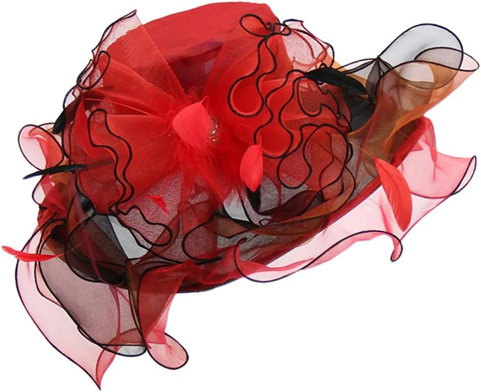 Derby Hats for Women 2024, Fascinator Hat Kentucky Church Hats for Women Tea Party Derby Dress Hat for Women