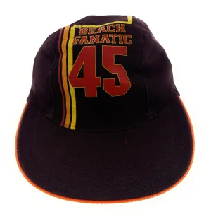Dolce & Gabbana Purple Retro Print Baseball Cap
