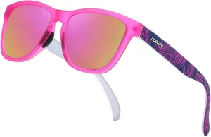 DUBERY Classic Polarized Sunglasses for Women Men Trendy Retro Designer Style Shades D550