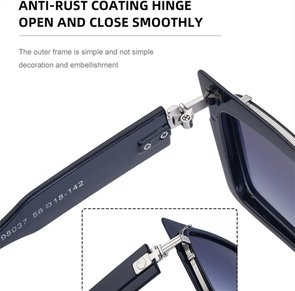 Fashion Vintage Frame Cat Eye Sunglasses Women Men Classic Luxury Trend Travel SunGlasses For Ladies