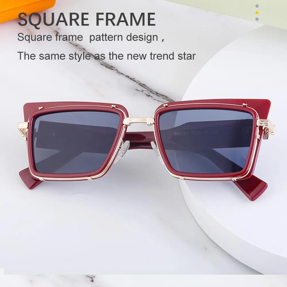 Fashion Vintage Frame Cat Eye Sunglasses Women Men Classic Luxury Trend Travel SunGlasses For Ladies