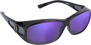 Fit Over Glasses Sunglasses for Men Women,Wrap Around Sunglasses Polarized UV400 Protection Rectangle Sun Glasses