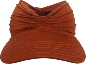 FUDERU Sun Visor Hats Clip On Wide Brim Visors Hat Women Men Outdoor Sports Beach Travel Tennis Caps s
