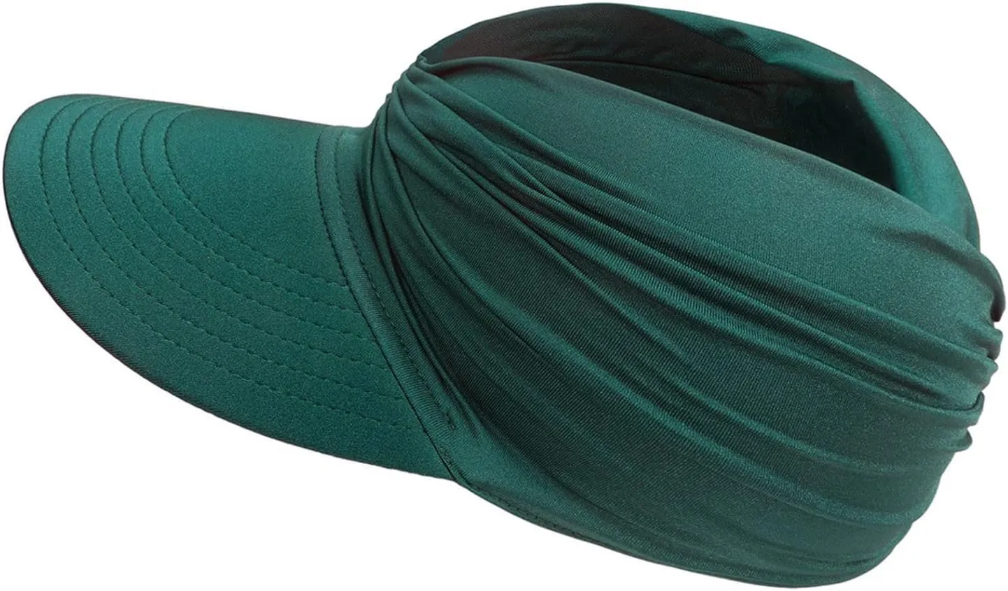 FUDERU Sun Visor Hats Clip On Wide Brim Visors Hat Women Men Outdoor Sports Beach Travel Tennis Caps s