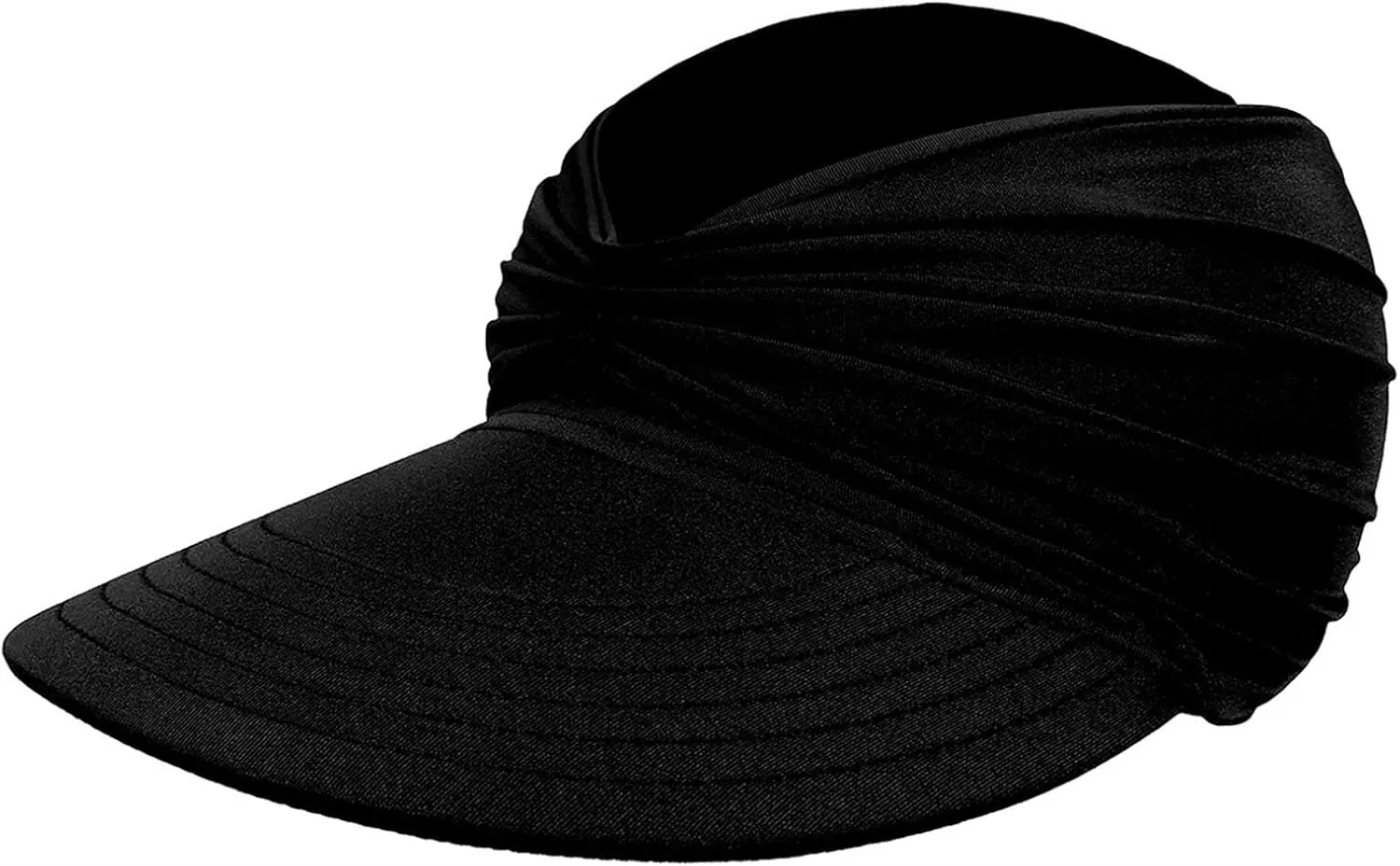 FUDERU Sun Visor Hats Clip On Wide Brim Visors Hat Women Men Outdoor Sports Beach Travel Tennis Caps s
