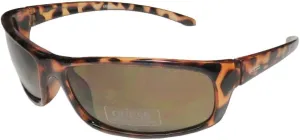 GUESS Mens GU6250 Sport Shield Fashion Sunglasses, Tortoise/Amber