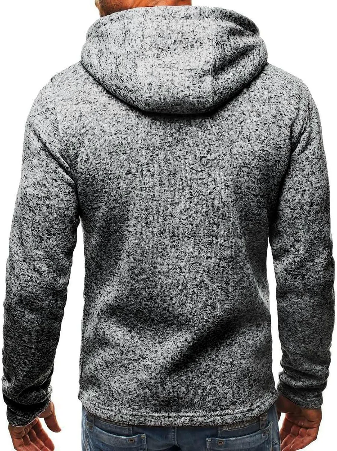 Jackets For Men With Hoodie Long Sleeve Hooded Sweatshirt Sports Outdoor Running Biking With Zip Pockets, S-4XL