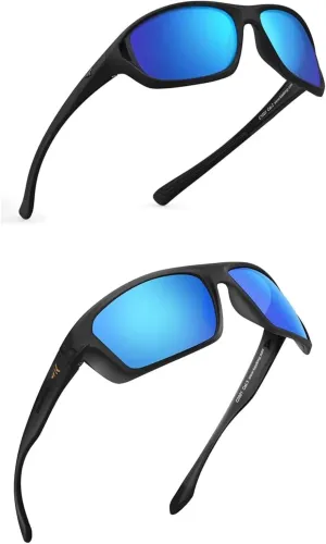 KastKing Huzzah and Dugan Polarized Sport Sunglasses for Men and Women
