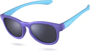Kids Polarized Sunglasses Sport TPEE Unbreakable Frame with Adjustable Strap for Boys Girls Age 5-13