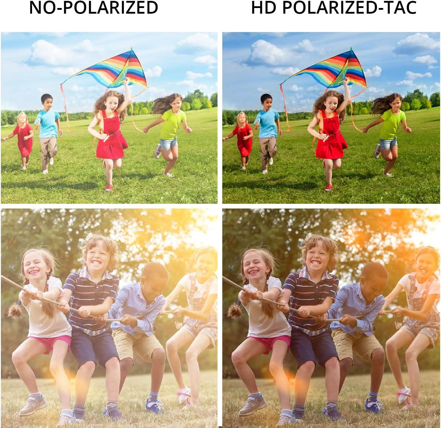 Kids Sunglasses Polarized Sport TPEE Unbreakable Flexible UV Protection for Boys Girls Age 6-12