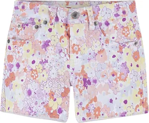 Levi's Baby Girls' Denim Shorty Shorts