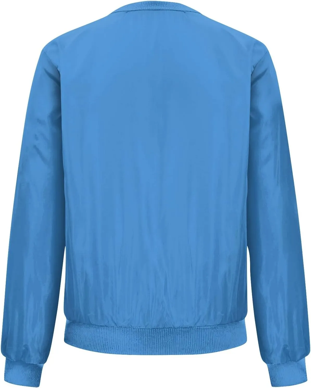 Light Jackets for Women Stand Collar Zip Up Long Sleeve Jacket with Pockets Solid Color Running Sweatshirts Jackets
