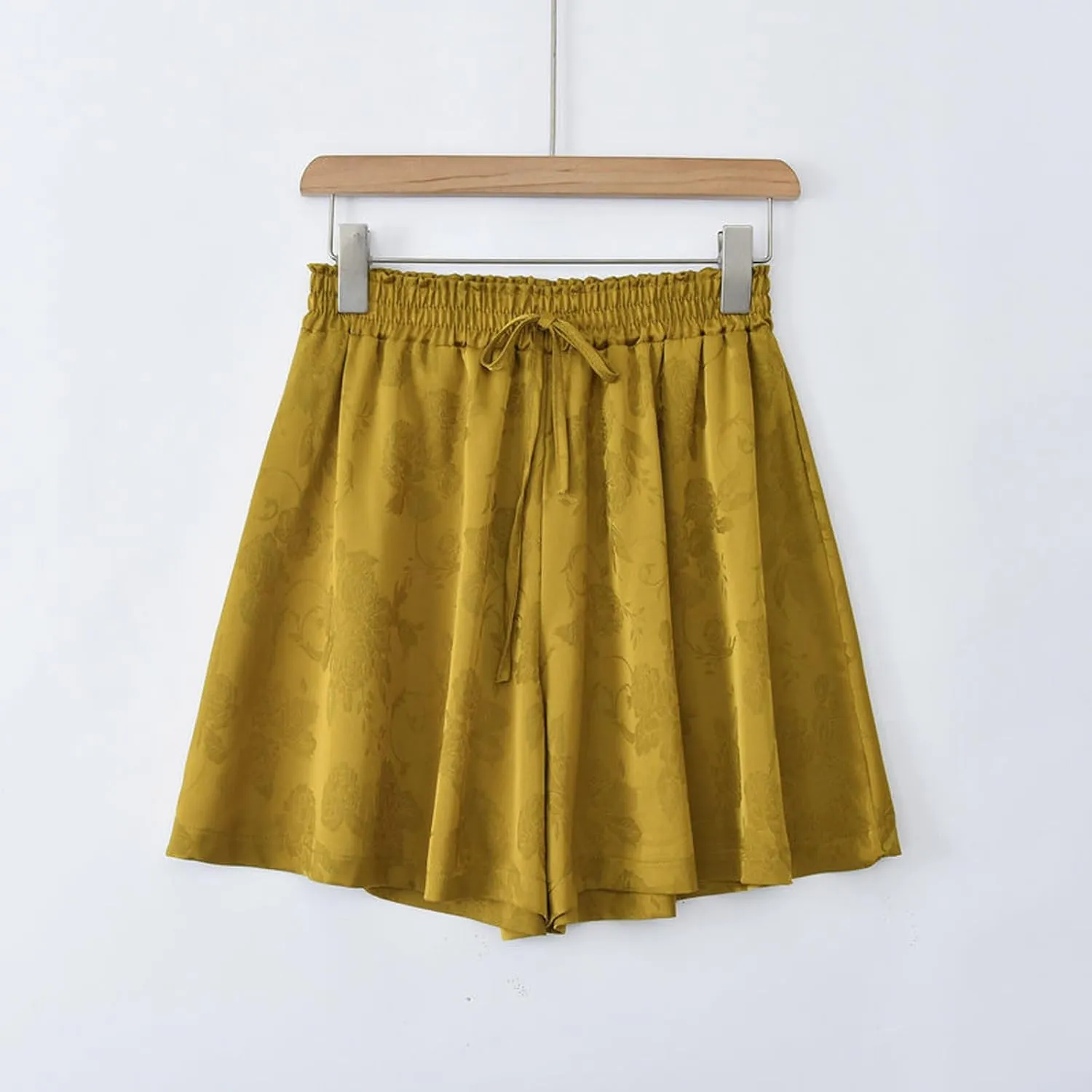 Linen Shorts for Women Elastic High Waisted Summer Running Shorts Lounge Lightweight Beach Vacation Pants