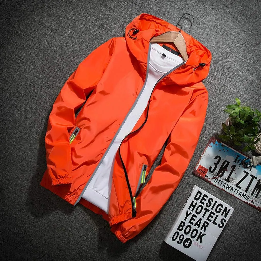 Men's Bomber Jacket Warm Waterproof Puffer Jacket Hooded Windproof Winter Coat Jacket, M-7XL