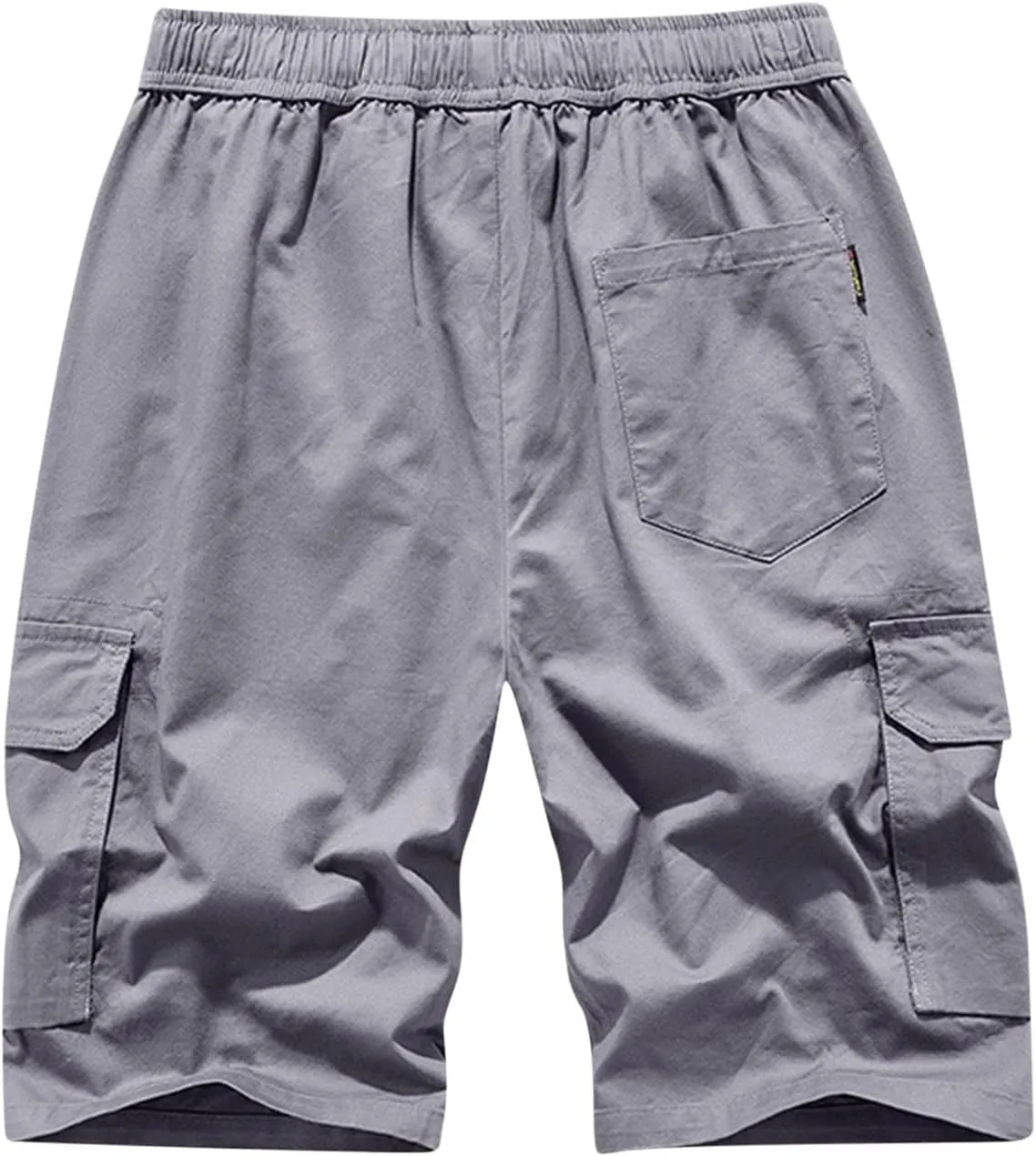 Men's Cargo Gym Shorts Athletic Utility Tactical Hiking Shorts Breathable Outdoor Work Shorts With Multi Pockets