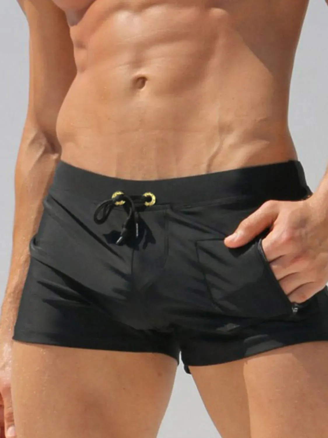 Men's Drawstring Swim Shorts