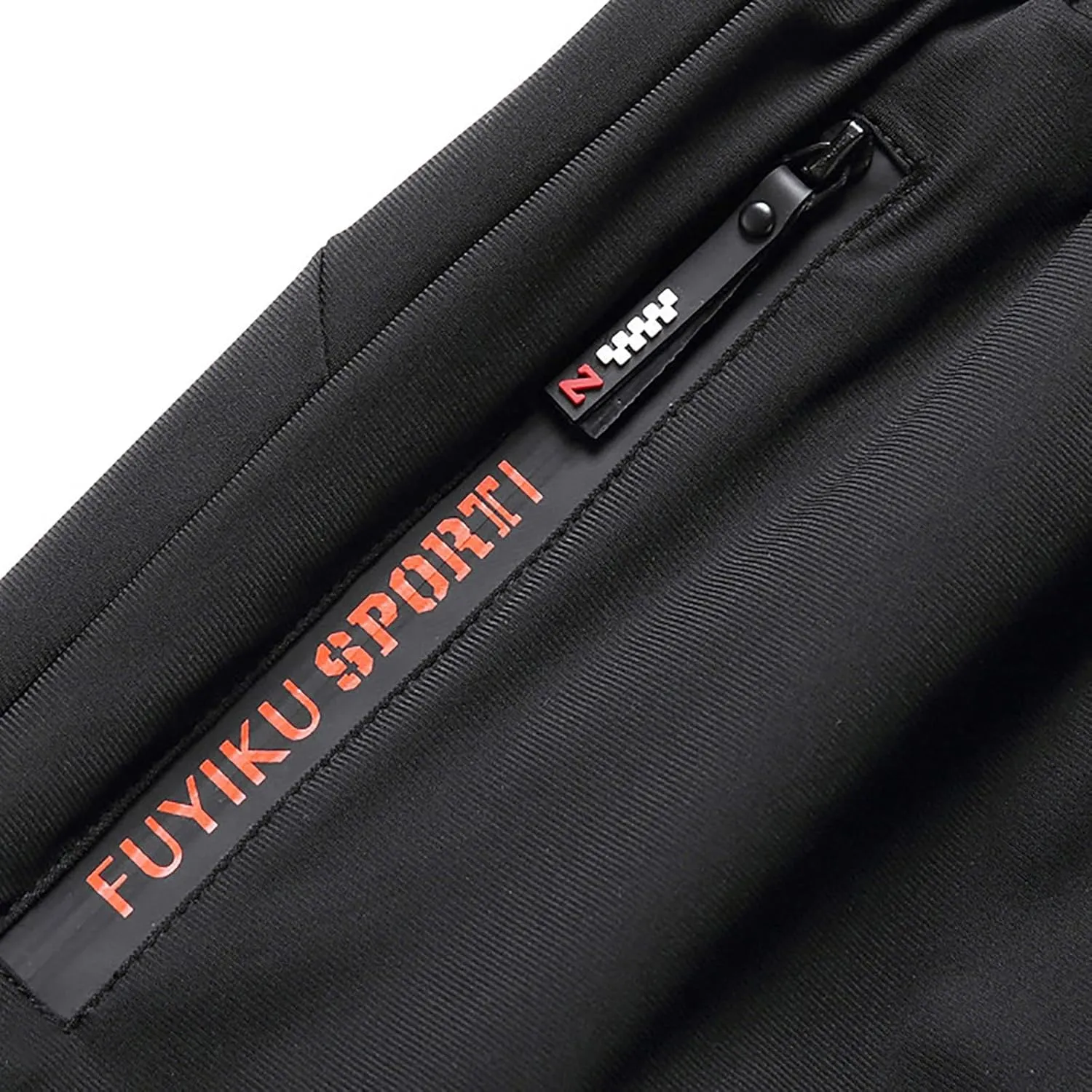 Men's Fashionable Oversized Waist Drawstring Elastic Pants Casual Ice Silk Elastic Leggings Jogging Foam Slip Men Pants