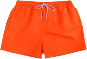 Mens Shorts Cotton Loose Lightweight Pants Casual Elastic Waist Drawstring 2025 Summer Beach Shorts with Pockets