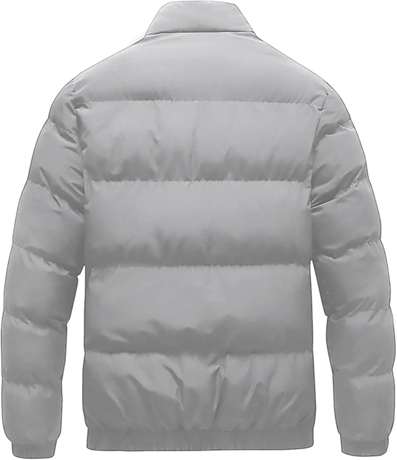 Men's Ski Jacket Waterproof Warm Heavyweight Packable Windproof Insulated Jackets Thermal Zip Up Puffer Jacket