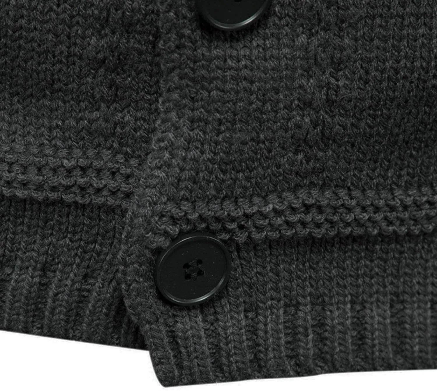 Mens Sweaters Casual Stand Collar Cardigan Button Down Cable Knitted Lightweight Slim Fit Sweater Coat Winter Clothes