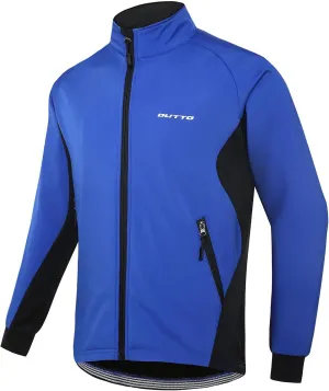 Men's Winter Thermal Fleece Cycling Jackets