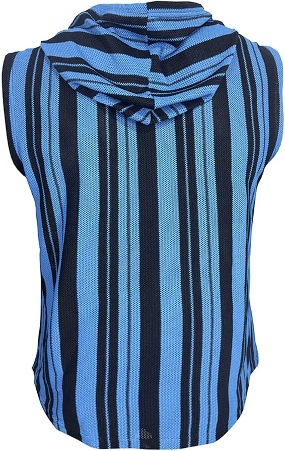 Mens Workout Hoodies Tank Tops Casual Athletic Striped Gym Bodybuilding Muscle Cut Off Shirts Sport Active Tee Tops