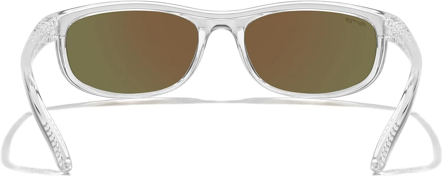 MERRY'S Wrap Around Sport Polarized Sunglasses for Men Women Driving Fishing Cycling Running UV400 Protection S3027