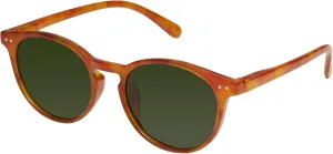 mosanana Round Polarized Sunglasses with Spring Hinges for Women Men Classic Retro Style MS52361