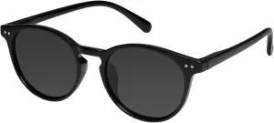 mosanana Round Polarized Sunglasses with Spring Hinges for Women Men Classic Retro Style MS52361