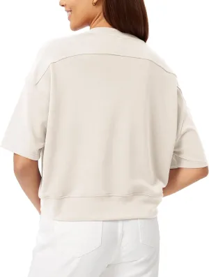 ODODOS Modal Soft Short Sleeve T-Shirts for Women Oversized Crew Neck Tee Relaxed Pullover Tops