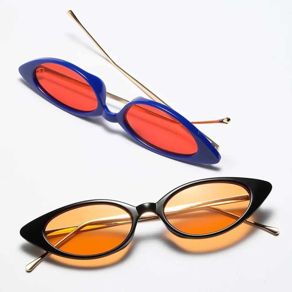 Retro Fashion Cat Eye Sunglasses Women Men Sun Glasses Classic Vintage UV400
