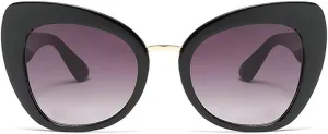 Retro Fashion Vintage Cat Eye Sunglasses Women Sun Glasses Classic Vintage Oversize UV400 Outdoor Travel Sunglasses