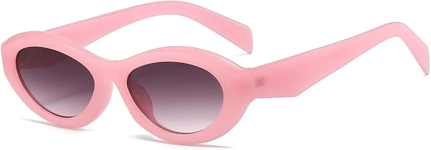 Small Frame Cat Eye Sunglasses Women Fashion Candy Color Sunshade Mirror Classic Outdoors Uv400