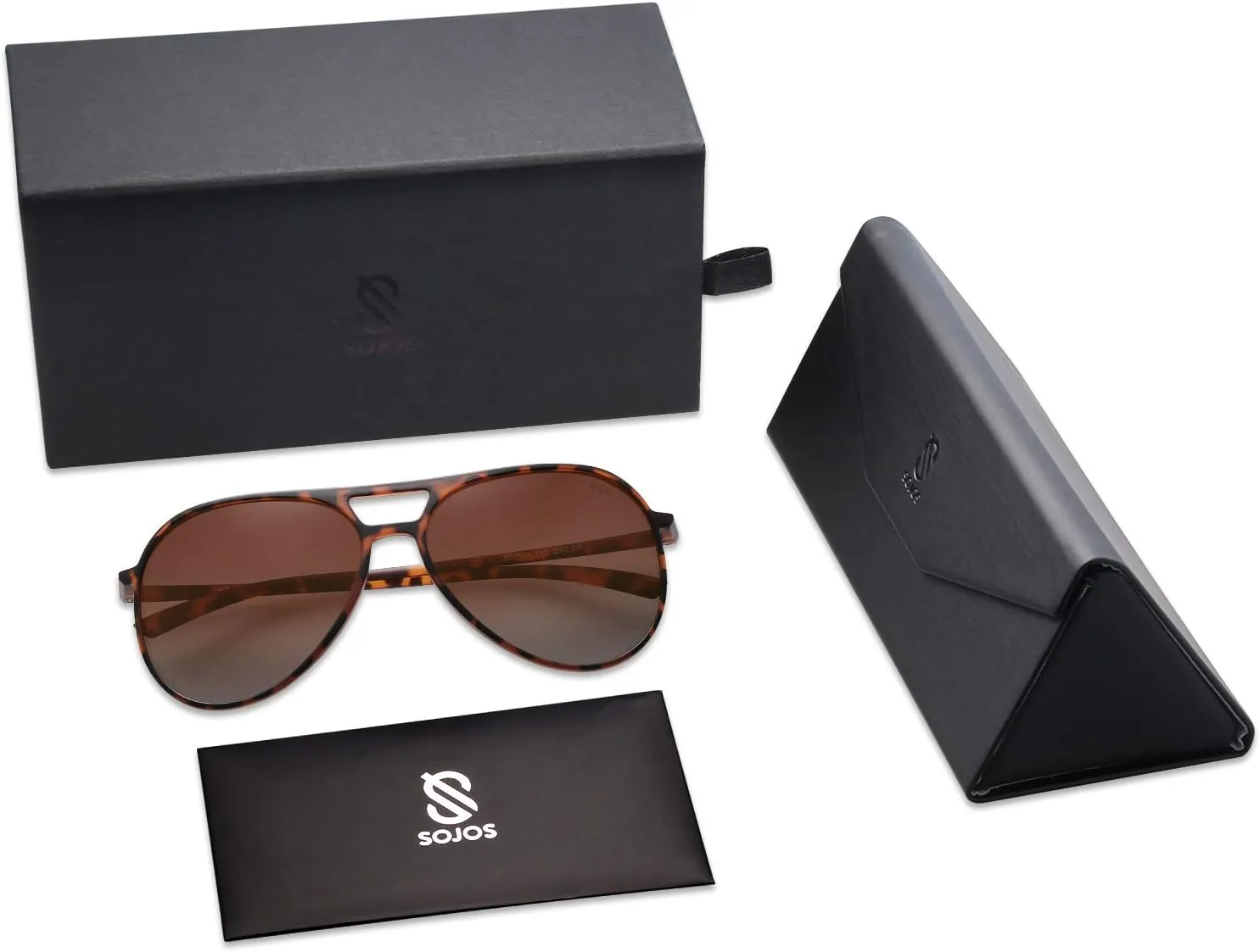 SOJOS Classic Polarized Ultra Lightweight Flexible Men Women Sunglasses JOURNEY SJ2065